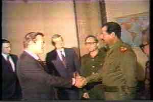 rumsfeld saddam